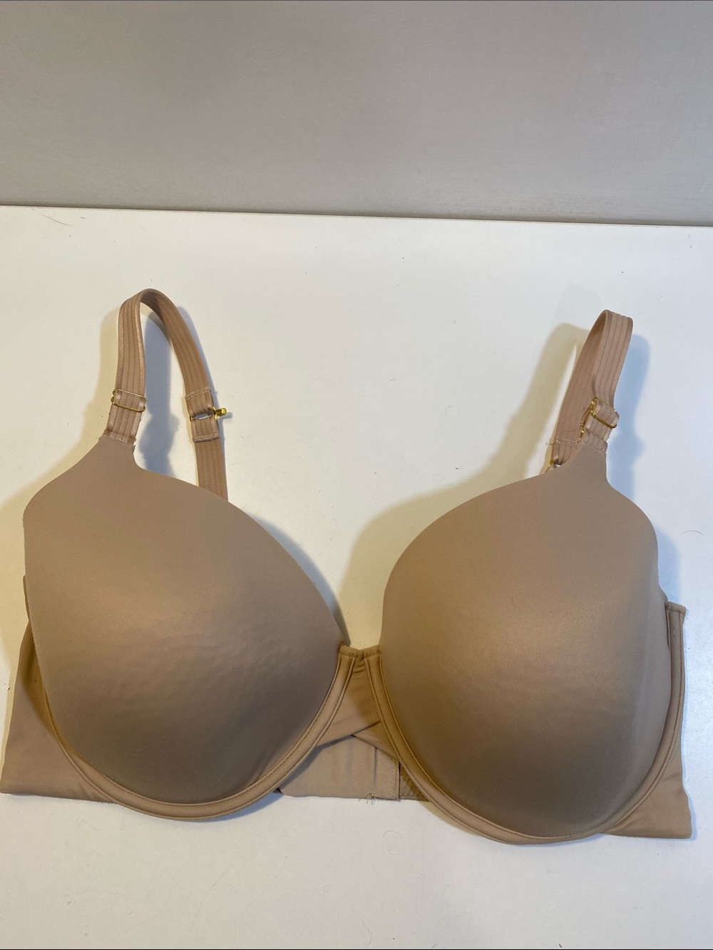 JOYSPUN T-shirt Bra in Nude — Smooth Everyday Support Plus Size 42DD